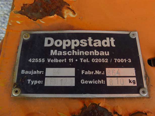 Maszyny używane - Doppstadt DRM120 842-3 